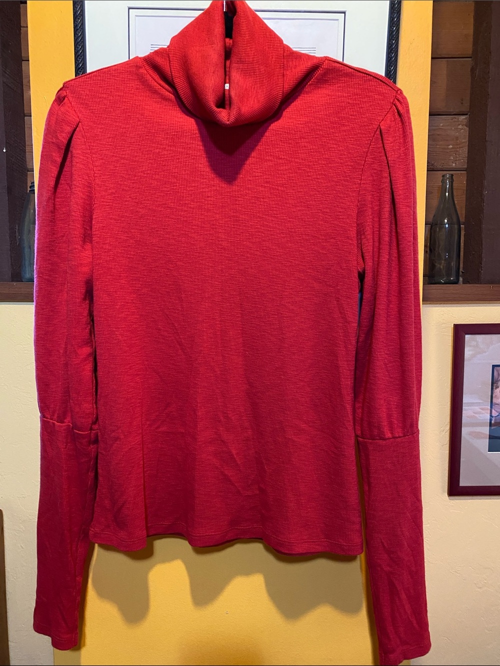 Peruvian Connection Cotton Ribbed Turtleneck - Picture 2 of 5